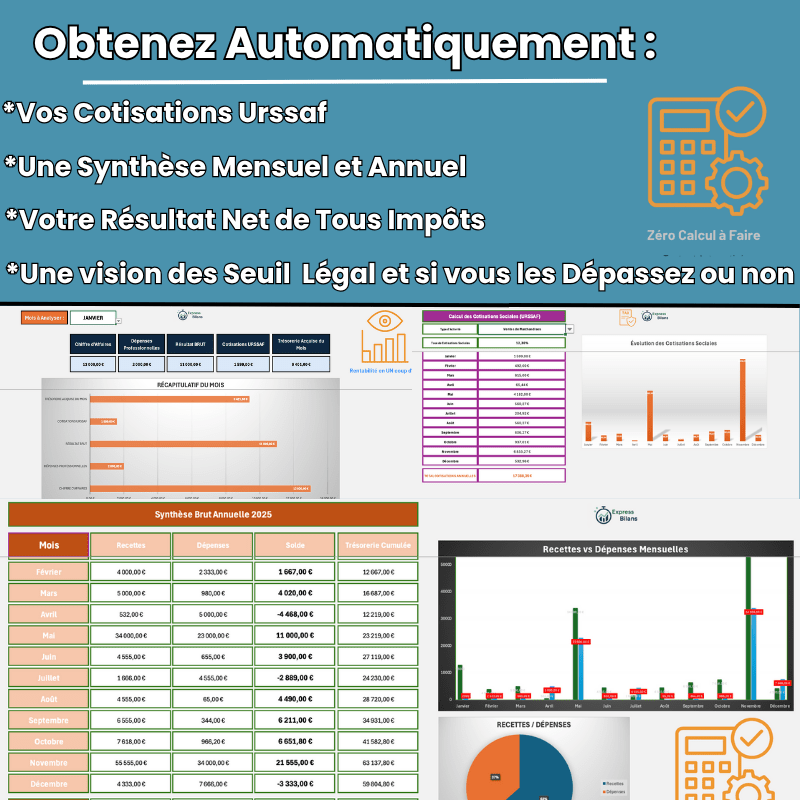 Tenue Comptable Simplifiée pour Auto-Entrepreneurs – URSSAF & Rentabilité Automatisées !